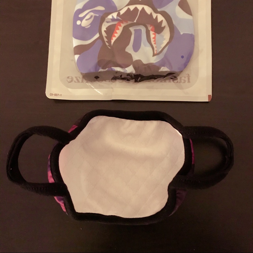 Fashion Camo Shark Face Masks (2-Pack) - Picture 6 of 10